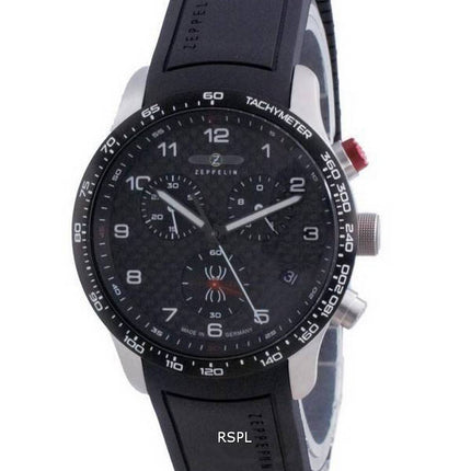 Montre pour homme Zeppelin Alain Robert en édition limitée chronographe è  quartz 72944_K-B 72944_KB 100M