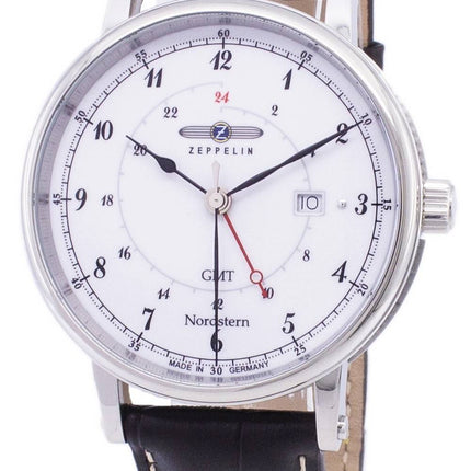 Zeppelin série Nordstern GMT Allemagne fait 7546-1 75461 montre homme