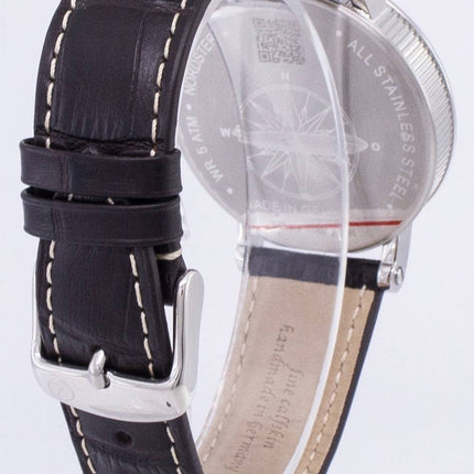 Zeppelin série Nordstern GMT Allemagne fait 7546-1 75461 montre homme