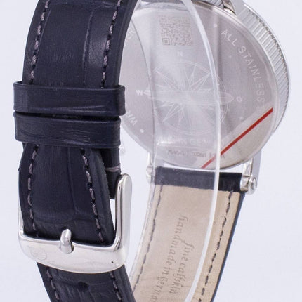 Zeppelin série Nordstern GMT Allemagne fait 7546-3 75463 montre homme