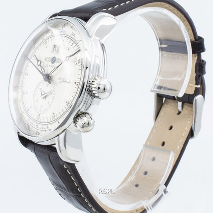 Montre pour homme Zeppelin 100 Jahre 7640-1 76401 Tachymètre à quartz