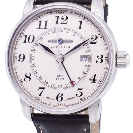 Zeppelin série LZ127 Graf Allemagne faite 7642-5 76425 montre homme
