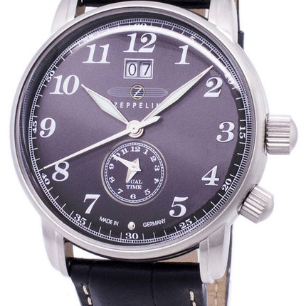 Zeppelin série LZ127 Graf Allemagne fait 7644-2 76442 montre homme