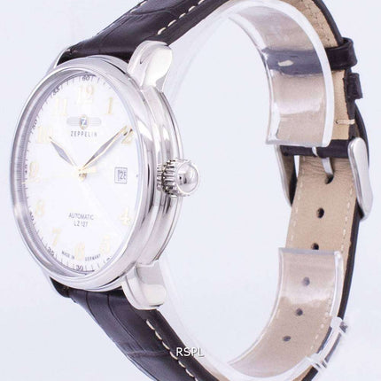 Montre homme Graf série Zeppelin LZ127, automatique, fabriquée en Allemagne, référence 7656-1 76561, remise à neuf