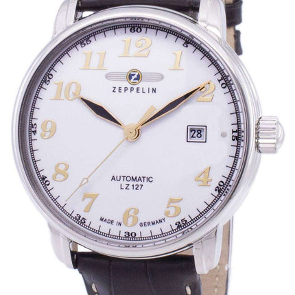 Montre homme Graf série Zeppelin LZ127, automatique, fabriquée en Allemagne, référence 7656-1 76561, remise à neuf