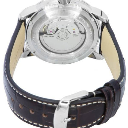 Zeppelin LZ 126 Los Angeles GMT Bracelet en cuir Cadran beige Automatique 76685 Montre pour homme