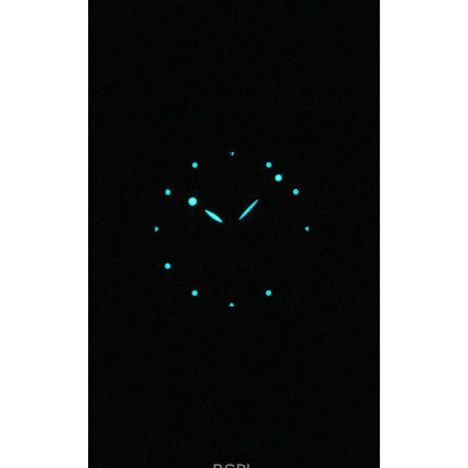 Montre pour homme Zeppelin 100 Jahre chronographe en acier inoxydable avec cadran noir et quartz 7680MB2