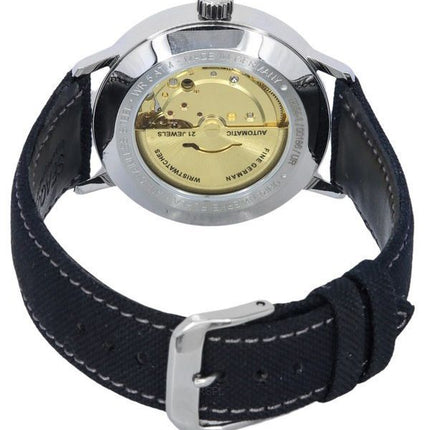 Montre Homme Zeppelin LZ129 Hindenburg Cadran Céramique Blanc Eco Automatique 80641N