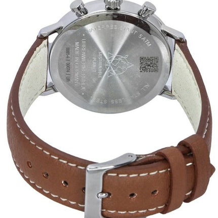 Montre Homme Zeppelin LZ129 Hindenburg Chronographe Vert Foncé Biogranulé Cadran Solaire 80864N