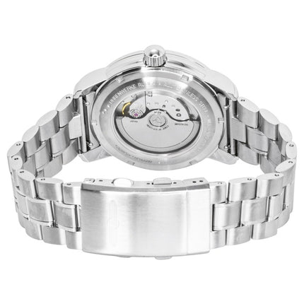 Montre homme Zeppelin Atlantic 8462MB3 en acier inoxydable, cadran bleu, automatique
