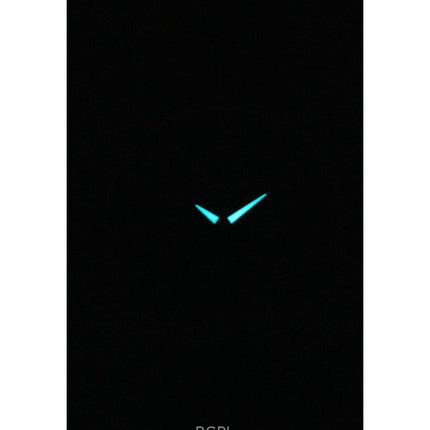 Montre automatique pour homme Zeppelin Atlantic 84664, bracelet en cuir marron, cadran vert