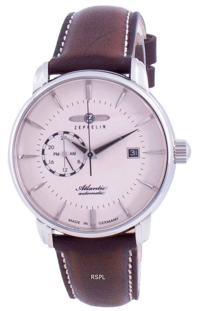 Montre pour homme Zeppelin Atlantic Beige Dial Automatic 8470-5 84705
