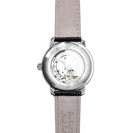 Montre homme Zeppelin Friedrichshafen, bracelet cuir, cadran champagne, automatique 85685