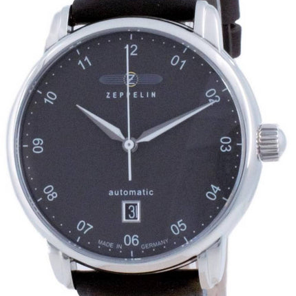 Montre homme Zeppelin New Captain',s Line cadran noir automatique 8652-2 86522
