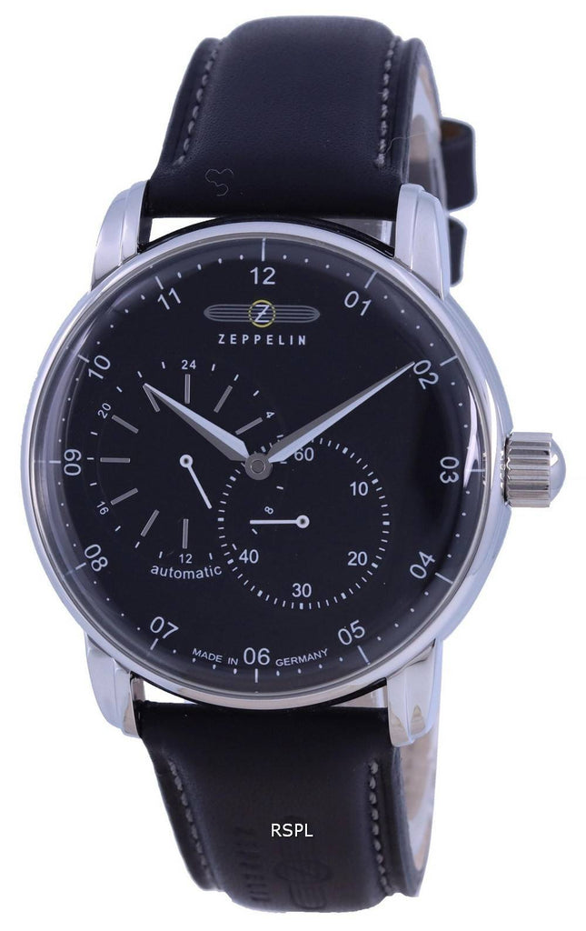 Montre pour homme Zeppelin New Captain',s Line avec bracelet en cuir automatique 8662-2 86622