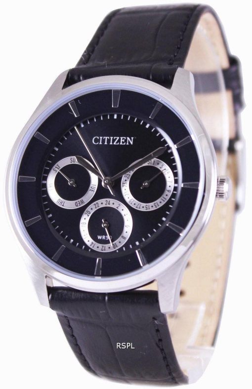 Citizen Multifunction Quartz Black Dial AG8351-01E Mens Watch