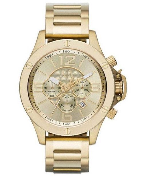 Armani Exchange chronographe cadran Champagne AX1504 montre homme