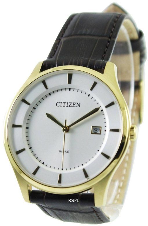 Montre Citizen Gold Tone cadran blanc BD0043-08 a masculine