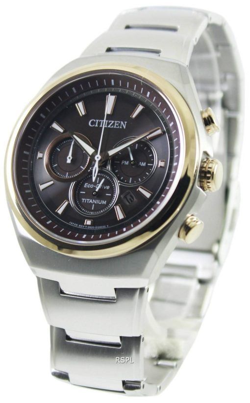 Citizen Eco-Drive Titanium Chronograph CA4024-53W Mens Watch