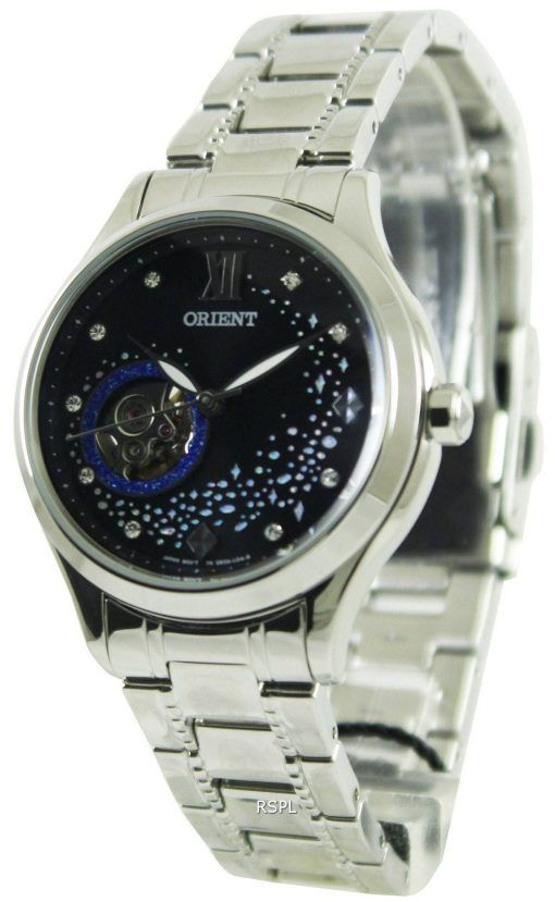 Orient Happy Stream Collection Blue Moon Open Heart DB0A007B Womens Watch