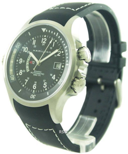 Hamilton Khaki automatique Navy GMT H77615333 montre homme