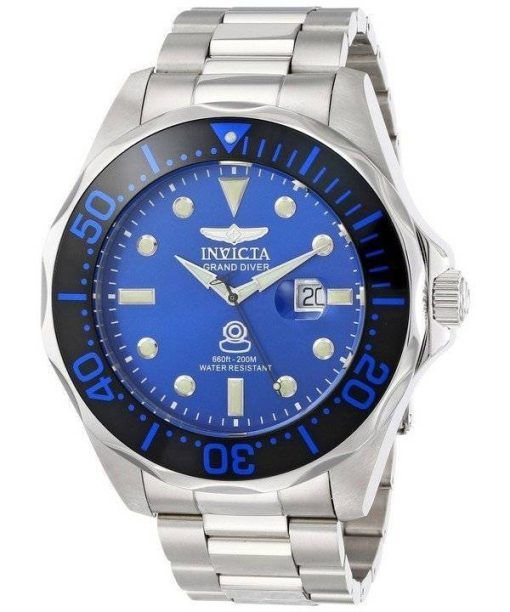 Grand Invicta Diver cadran bleu INV14655/14655 montre homme