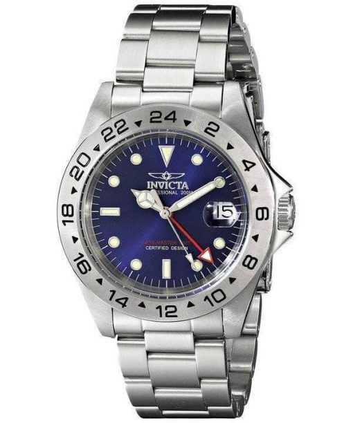 Invicta Date Master GMT 200M Blue Dial INV9400/9400 Mens Watch