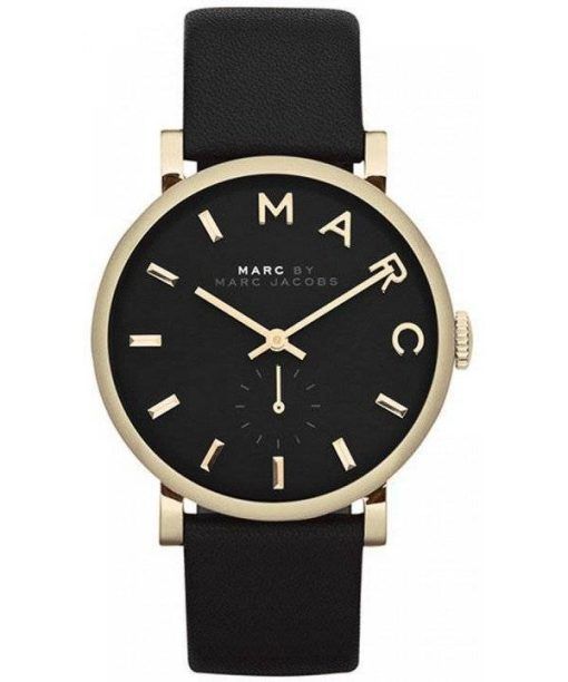 Marc By Marc Jacobs Baker Black Dial Leather Band MBM1269 Womens Watch