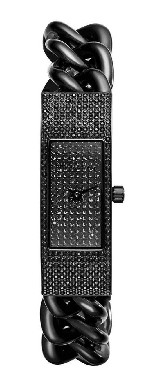 Michael Kors Hayden noir cristal Pave MK3308 Women Watch Dial
