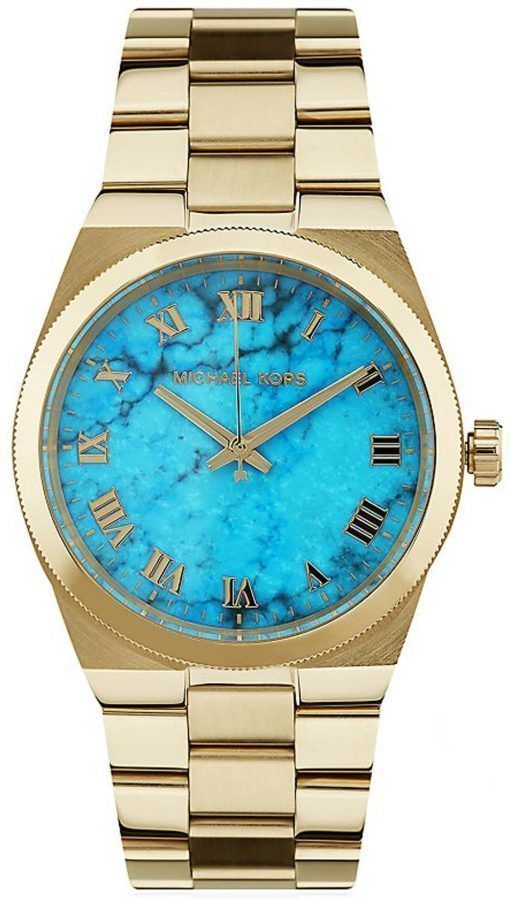 Michael Kors Channing Turquoise Dial MK5894 Womens Watch