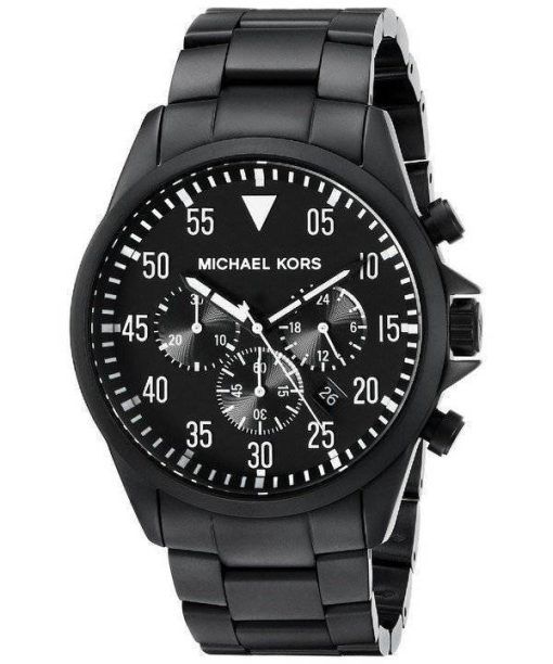 Michael Kors Gage Chronograph Black Dial MK8414 Mens Watch