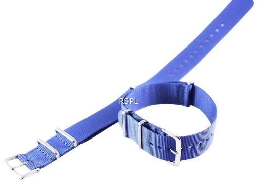 Bracelet Nato bleu marine 20mm pour SKX007 SKX009, SKX011, SRP497, SRP641