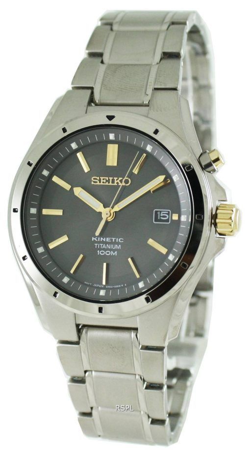 Seiko Kinetic Titanium SKA495P1 SKA495P Mens Watch