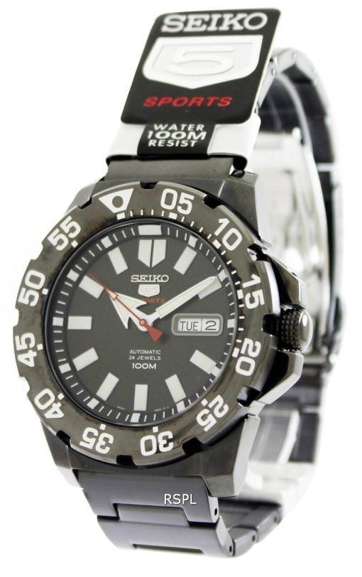Seiko 5 Sports Automatic Monster SRP489K1 SRP489K SRP489 Mens Watch