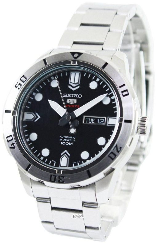 Seiko 5 Sports Automatic 24 Jewels 100M SRP671K1 SRP671K Mens Watch