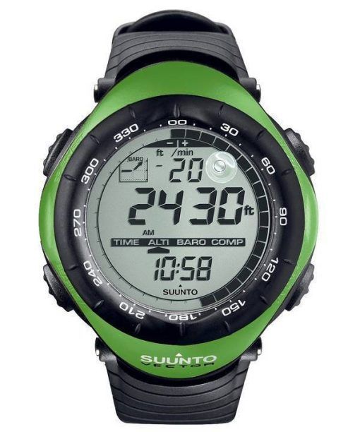 Suunto Vector Lime Green Digital Outdoor Sport SS010600M10 Watch