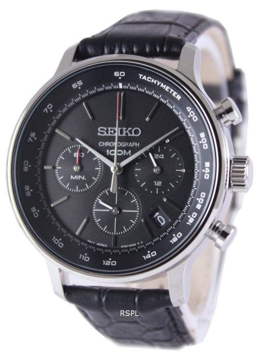 Seiko Chronograph Quartz Tachymeter SSB171P1 SSB171P Men's Watch