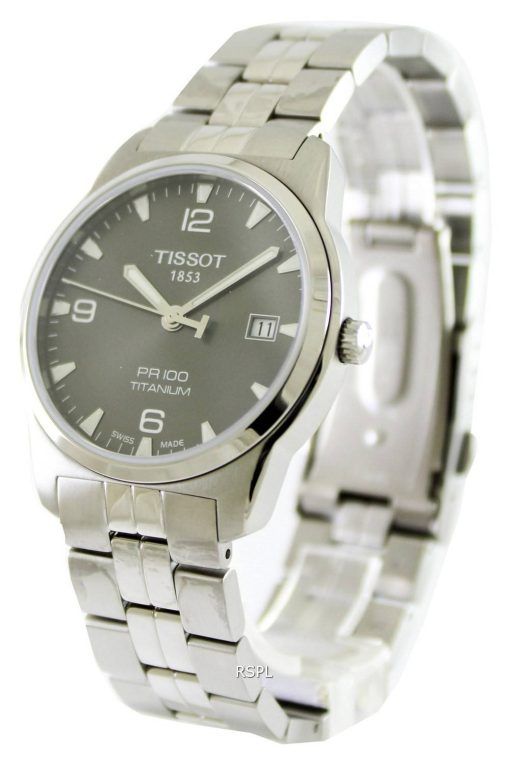 Tissot T-Classic PR 100 Titanium Quartz T049.410.44.067.00 Mens Watch