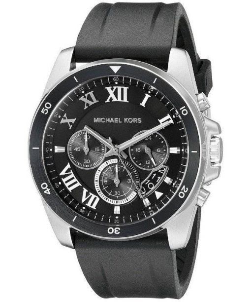 Michael Kors Brecken noir cadran chronographe MK8435 montre homme