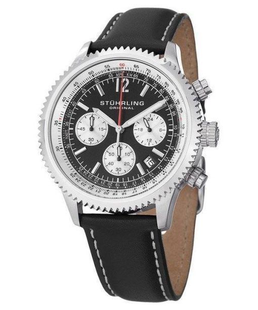 Stührling Original Quartz Monaco chronographe 669.01 montre homme