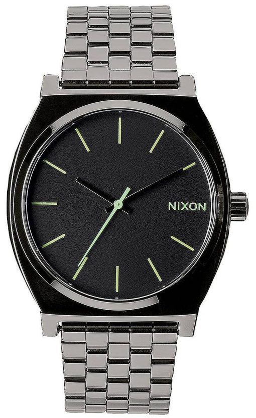 Nixon Time Teller poli Gunmetal A045-1885-00 montre homme
