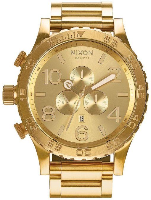 Nixon tous chronographe or 300M A083-502-00 montre homme