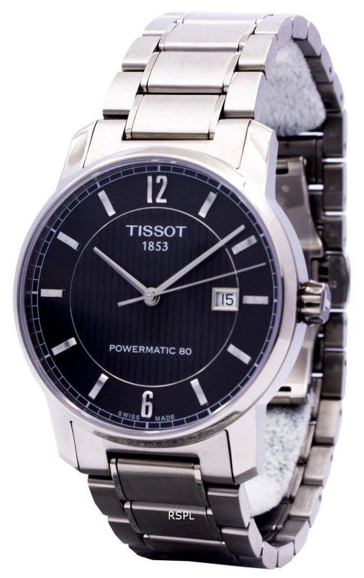 Montre Tissot T-Classic titane automatique T087.407.44.057.00 T0874074405700 masculin