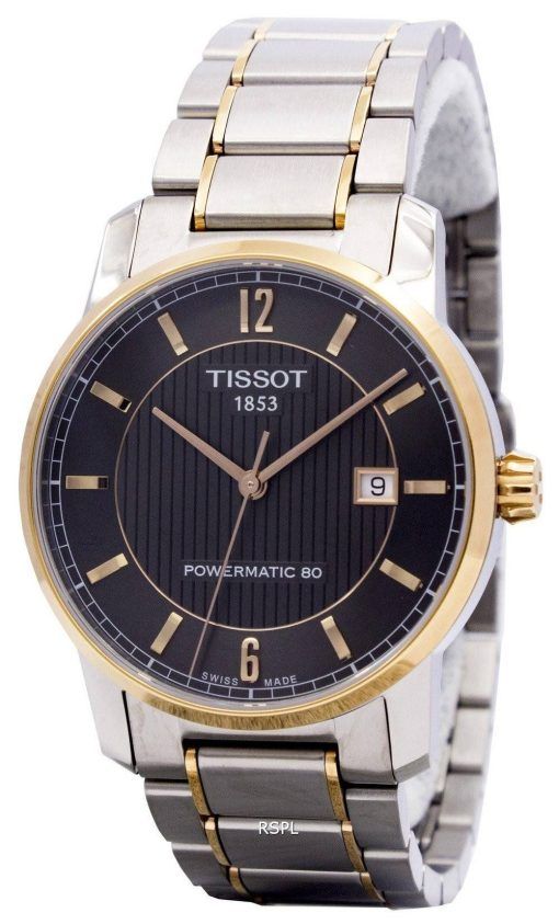Montre Tissot T-Classic titane automatique T087.407.55.067.00 T0874075506700 masculin