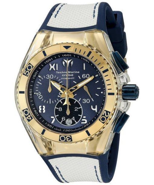 La Californie TechnoMarine Cruise Collection chronographe TM-115018 montre unisexe