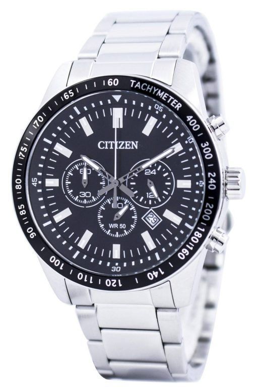 Montre Citizen Quartz chronographe tachymètre AN8070-53E masculine