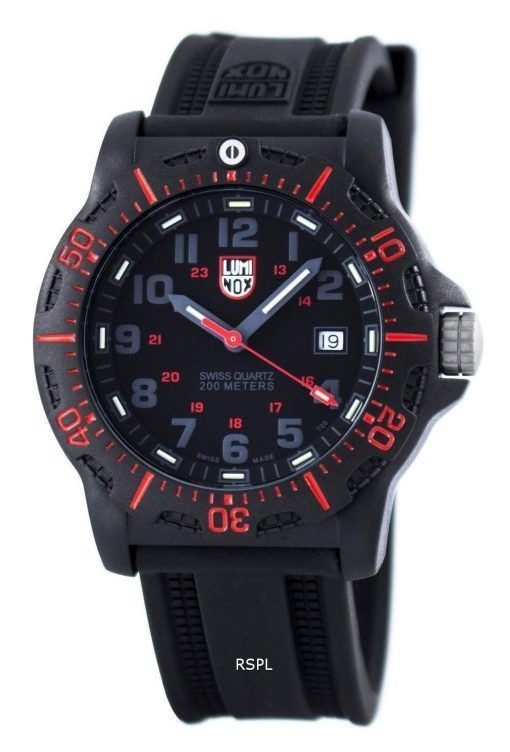 LUMINOX Black OPS carbone série 8800 Swiss Made 200M XL.8815 montre homme