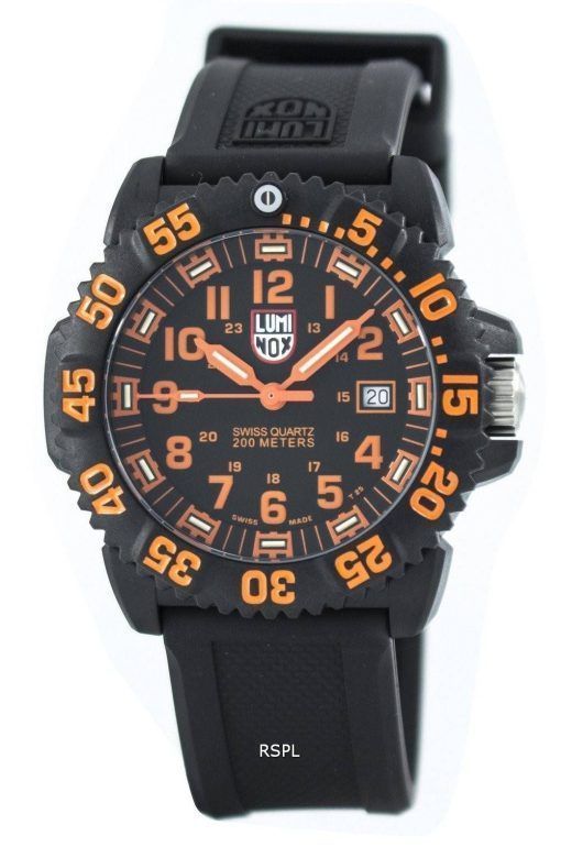 Luminox Sea Navy Seal Colormark Watch 3050 Series suisse Quartz 200M XS.3059 Hommes