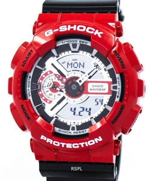 Casio G-Shock Analog-Digital GA-110RD-4A Mens Watch