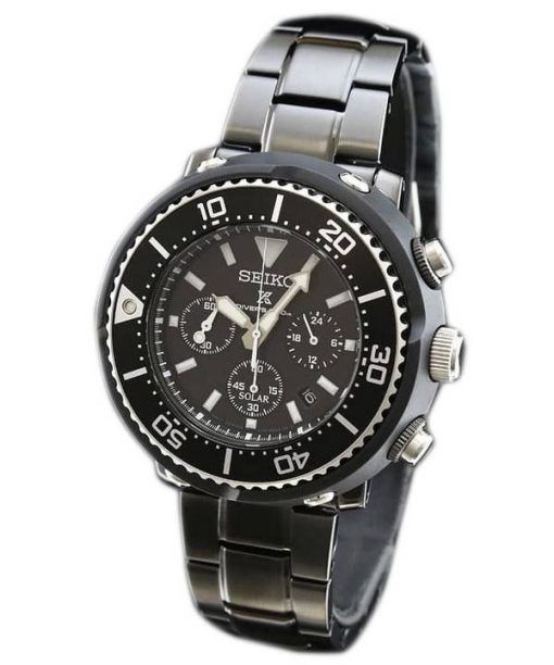 Chronographe Seiko Prospex solaire montre de plongée 200M Limited Edition SBDL035 montre homme